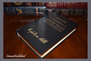 Think Grow Rich by Napoleon Hill Leather Bound Deluxe Collectible 6