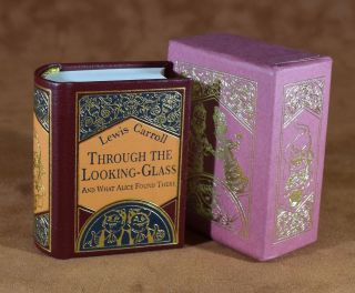 Miniature Book Lewis Carroll Through The Looking - Glass