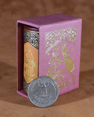 MINIATURE BOOK Lewis Carroll Through the Looking - Glass 3