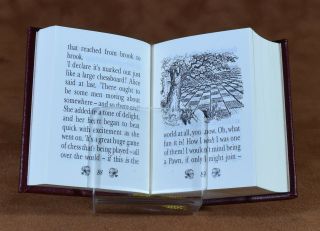 MINIATURE BOOK Lewis Carroll Through the Looking - Glass 7