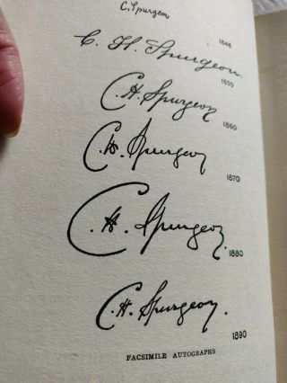 C.  H.  Spurgeon.  Letters 1923.  1st Edition.  Hardback