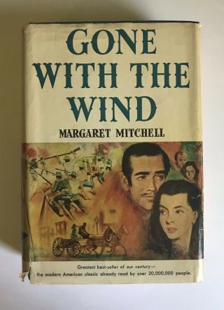 Gone With The Wind Book By Margaret Mitchell Book Club Edition 1964 Hc / Dj