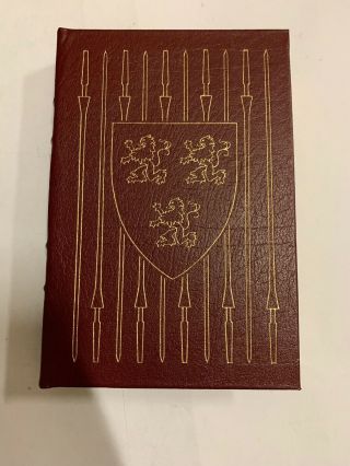Easton Press Leather Bound Gold Gilt Ivanhoe By Sir Walter Scott Hc Book