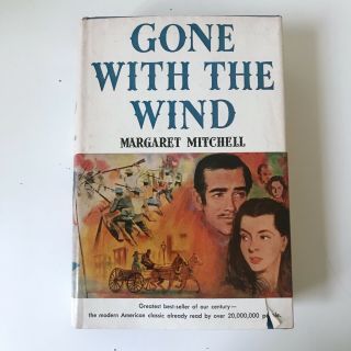 Gone With The Wind Margaret Mitchell 1964 Hardcover Macmillan Book Club W/ Dj
