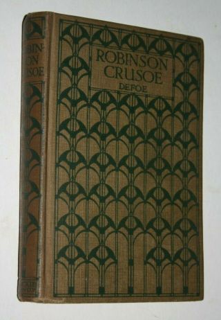 Robinson Crusoe Charles Rennie Mackintosh Art Nouveau Defoe Crafts