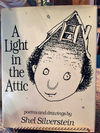 A Light In The Attic By Shel Silverstein 1981 Stated 1st Ed W/dustjacket,  Vg,  Vg,