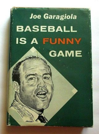 1960 Baseball Is A Funny Game By Joe Garagiola Signed & Inscribed Hardcover