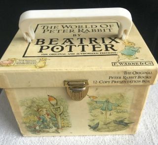 The World Of Peter Rabbit By Beatrix Potter 12 X Book Box Set Warne Cg