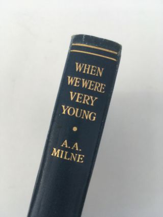 1924 3rd Edition - When We Were Very Young - A A Milne 2