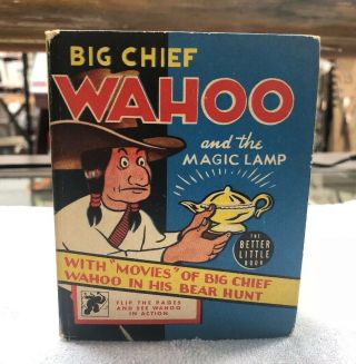 Big Chief Wahoo And The Magic Lamp 1940 Better Little Book