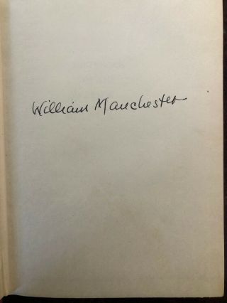 H L Mencken Disturber of the Peace By William Manchester 1st Ed.  1951 SIGNED 3