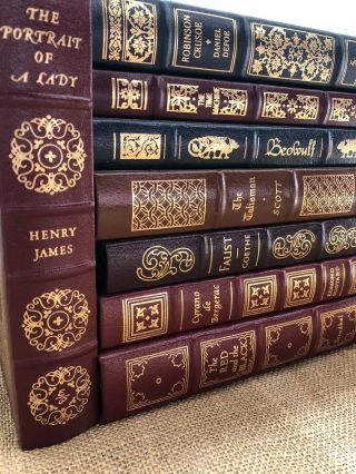 The Portrait Of A Lady Easton Press Leather Bound Book By Henry James