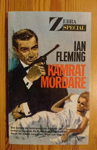 Ian Fleming / James Bond 007 / From Russia With Love 1965 Swedish Paperback 1