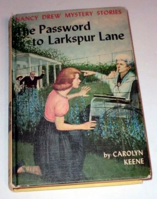 Nancy Drew: The Password To Larkspur Lane 10 By Carolyn Keene (1933,  Hardcover)