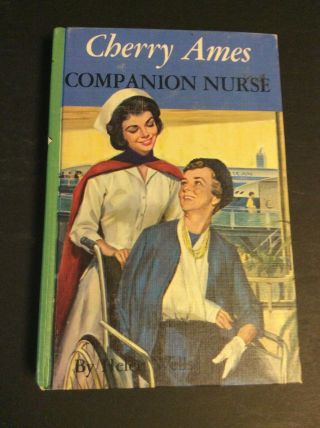 1965 Printing Cherry Ames 24: Companion Nurse By Helen Wells