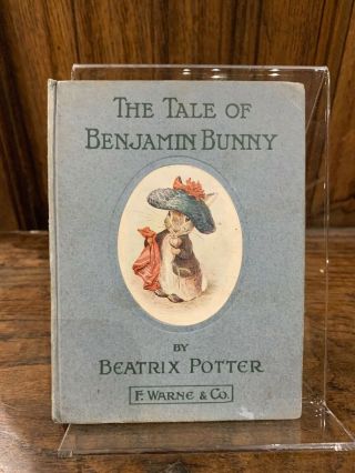 1904: Potter,  Beatrix.  The Tale Of Benjamin Bunny,  First American Edition