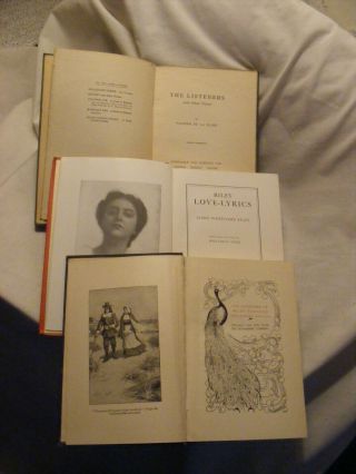 Poetry Of Longfellow,  James Whitcomb Riley,  & Walter De La Mare