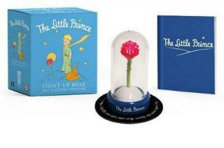The Little Prince: Light - Up Rose And Illustrated Book By Running Press Book & Me