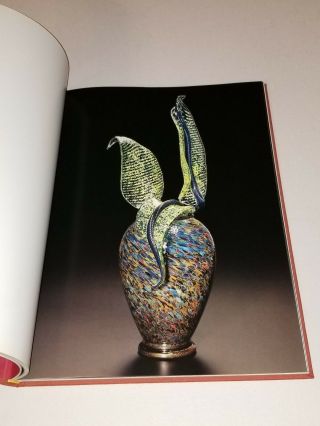 DALE CHIHULY SIGNED ART BOOK VENETIANS EXHIBITION GLASS Sculpture Print VASE VG 6