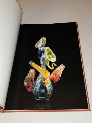 DALE CHIHULY SIGNED ART BOOK VENETIANS EXHIBITION GLASS Sculpture Print VASE VG 8