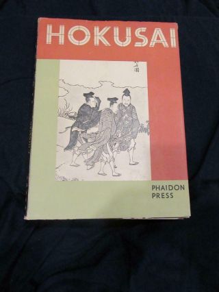 1955 Hokusai J Hiller Phaidon Paintings Drawings And Woodcuts Book