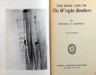 First Edition 1928 The Boys Life of the Wright Brothers Mitchell Charnley 4