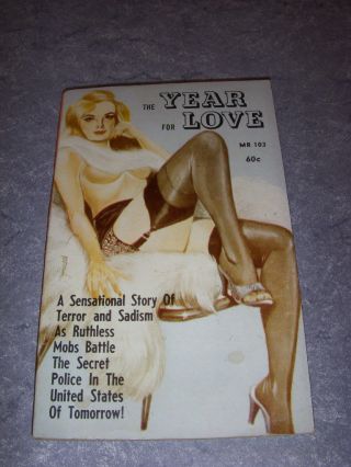 The Year For Love,  Moonlight Reader Mr103,  Story Of Terror And Sadism,  Pb,  1961