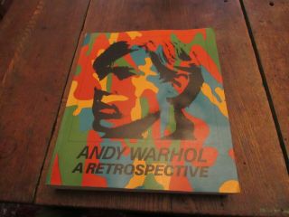 1989 Andy Warhol A Retrospective Museum Of Modern Art Exhibition History Artist