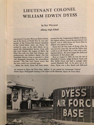 Texas Historian May 1980 Dyess Air Force Base Austin Flood 1900 Texas Electric R 3