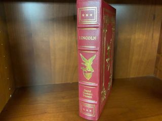 Easton Press - Lincoln By Donald - Library Of Presidents - Near