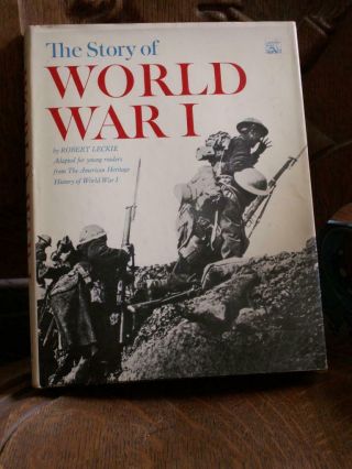 The Story Of World War I By Robert Leckie Hbdj For Young Readers Landmark 1965