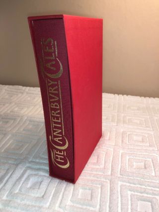 The Canterbury Tales Geoffrey Chaucer; David Wright Folio Society Lovely 2