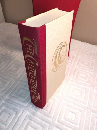 The Canterbury Tales Geoffrey Chaucer; David Wright Folio Society Lovely 6