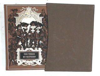 The Three Musketeers Hardback Book Alexandre Dumas Folio Society 2001 - G18