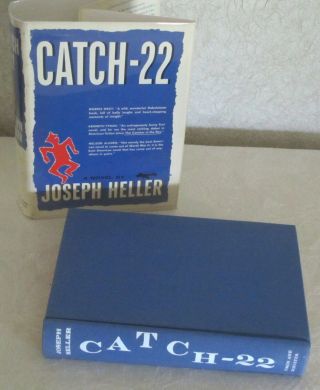 CATCH - 22 by JOSEPH HELLER 1961 Ninth Printing HC 5