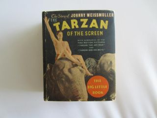 " The Story Of Johnny Weissmuller Tarzan Of The Screen " Blb