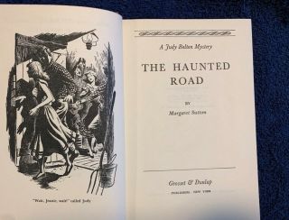 The Haunted Road By Margaret Sutton,  A Judy Bolton Mystery,  1954 4