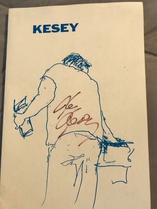 Ken Kesey Signed Northwest Literature 1977 First Edition Michael Strelow