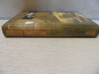 George Orwell Nineteen Eighty - Four - Folio Society Hardback With Slipcase 4
