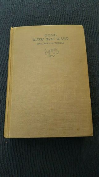Gone With The Wind By Margaret Mitchell 1st Ed. ,  July 1936,  3rd Print,  Macmillan