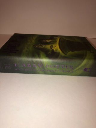 TRUE 1st Edition 1st Print Hardcover: Harry Potter and the Half - Blood Prince 5