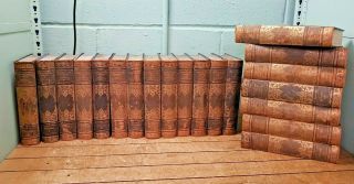 C1900 Complete Set 20 Volumes The International Library Of Famous Literature 51b