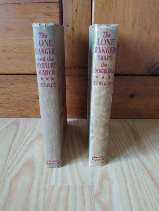 1st Editions The Lone Ranger Mystery Ranch 1938 And Traps The Smugglers 1941