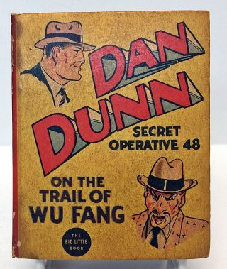 1938 Dan Dunn Secret Operative 48 On The Trail Of Wu Fang 1454 Big Little Book