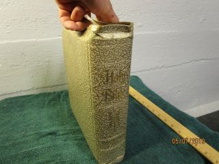 Vintage 1960 The Holy Bible Clarified Edition King James Version Old,  Test 3