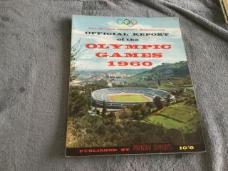 1960 London Olympic Games Official Report British Association Olympics Sport @