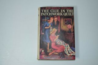 Judy Bolton Mystery 14 Clue In The Patchwork Quilt Margaret Sutton 1941 Hc W/dj