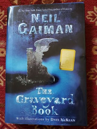 Gaiman,  Neil: The Graveyard Book 2008 Newbery Winner; Signed 1st Printing