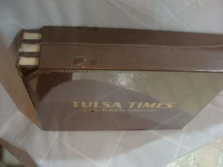 TULSA TIMES A Pictorial History 3 Books in Sleeve & Never Opened 6