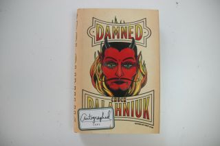 Chuck Palahniuk Damned Signed 1st Edition